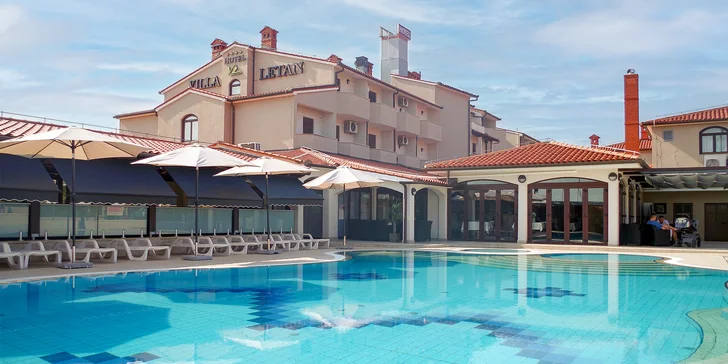 Pobyt na ostrově Istrie: 4* hotel se snídaní či polopenzí, 2 minuty autem od pláže
