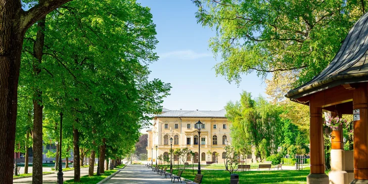 5* luxusní horský hotel v Krynici-Zdrój vedle sjezdovky s neomezeným wellness