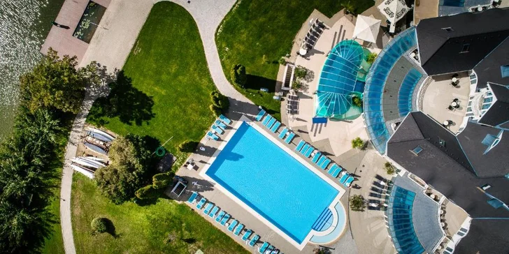 Wellness pobyt v Maďarsku: polopenze, termály, dětský svět i půjčení kanoe