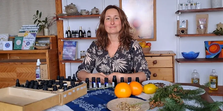 Kurzy: aromaterapie prakticky či prožitková aromaterapie vč. tvorby osobního parfému, pro 1 či 2 osoby