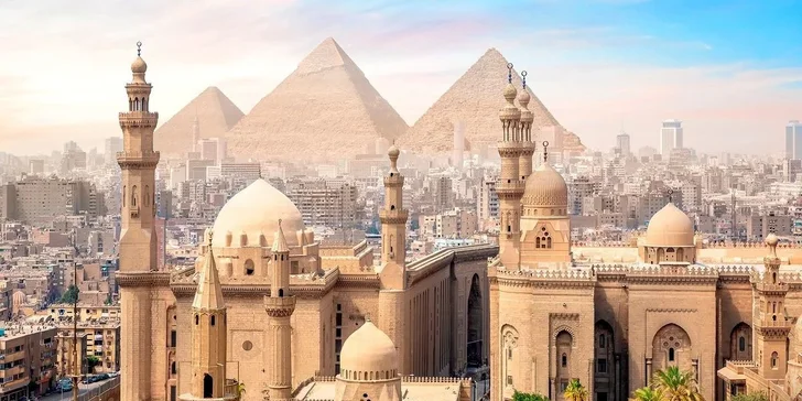 Na Valentýna do Káhiry: 3 noci s polopenzí, let z Prahy, pyramidy a muzea