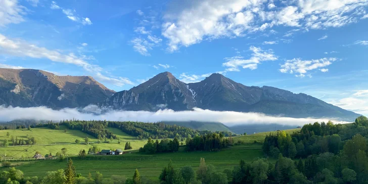 Pobyt v Belianských Tatrách: penzion nebo srub, vč. snídaně