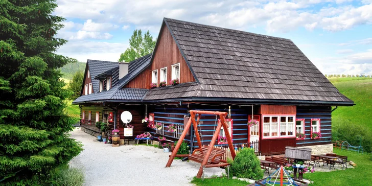 Pobyt v Belianských Tatrách: penzion nebo srub, vč. snídaně