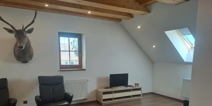 Pohádkové Slavonice: hotel se snídaní i voucher do restaurace Bison Ranch