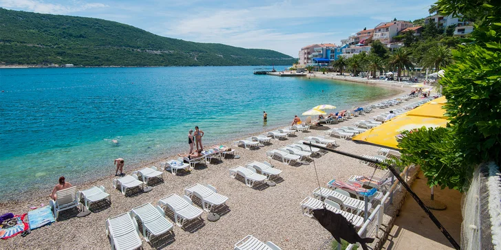 Letovisko Neum: 4* hotel s polopenzí, skvělá poloha 80 m od pláže