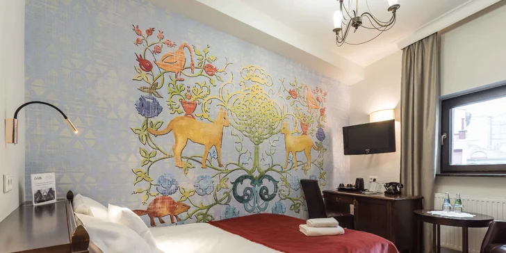 Boutique hotel v židovské čtvrti Kazimierz kousek od centra Krakova se snídaní nebo polopenzí
