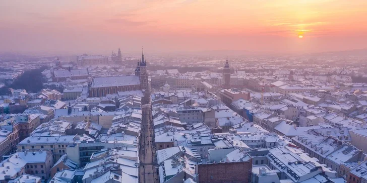 Zájezd do Krakova: památky i návštěva vánočních trhů vč. 3* hotelu se snídaní a dopravy