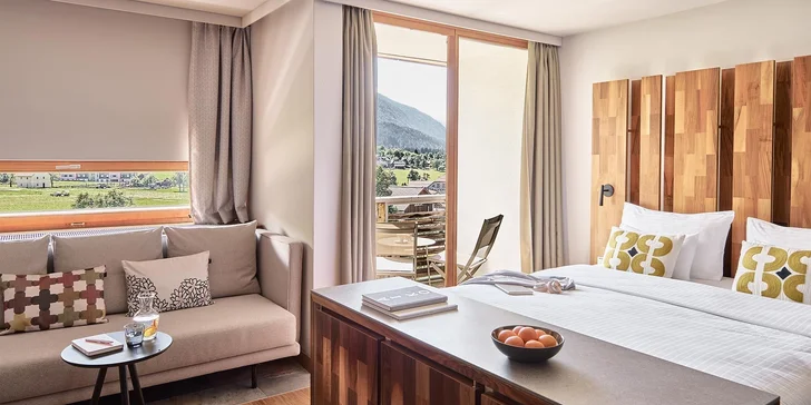 Luxusní pobyt v Korutanech: plná penze, obří wellness a turistická karta