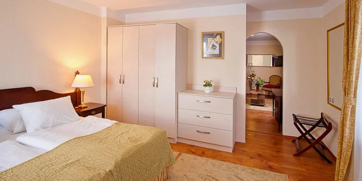 Komfortní apartmány v klidné části Mariánských Lázní až pro 4 osoby