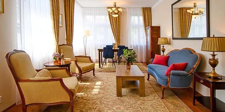 Komfortní apartmány v klidné části Mariánských Lázní až pro 4 osoby