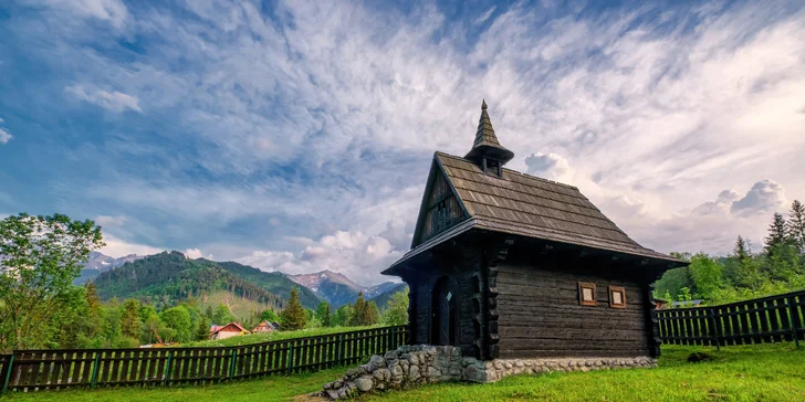 Pobyt v Belianských Tatrách: penzion nebo srub, vč. snídaně