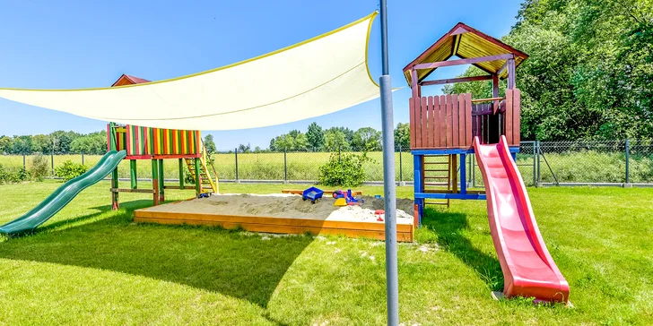 Kemp jen 2 km od zábavního parku Energylandie: stan, glamp či apartmán