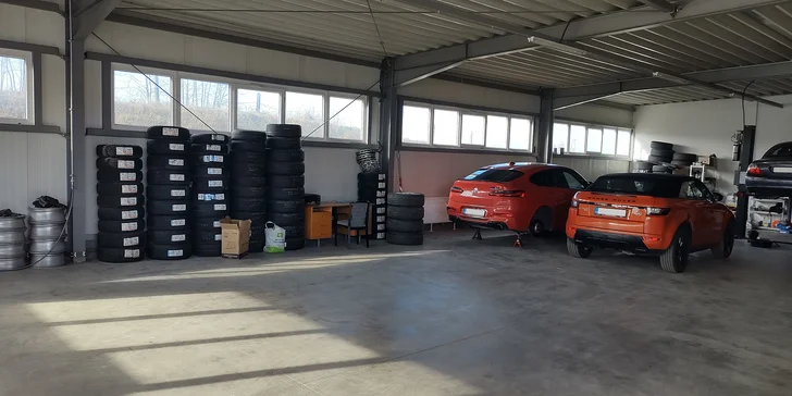 Péče o vaše auto: přehození celých kol včetně vyvážení a kontroly