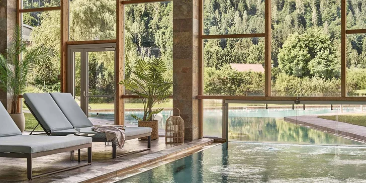 Luxusní pobyt v Korutanech: plná penze, obří wellness a turistická karta