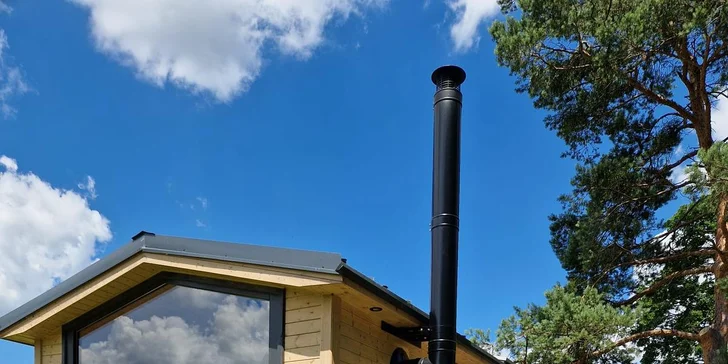 Moderní tiny house na Křivoklátsku, 11 km od Lán: bez stravy či se snídaní