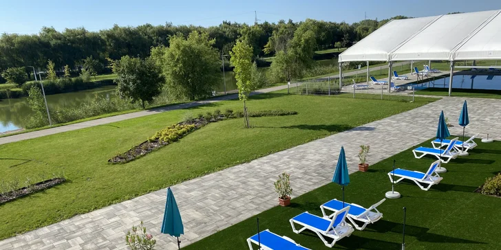 Pobyt u jezera jen 8 km od centra Győru: termální voda, jídlo, děti do 2,9 let zdarma