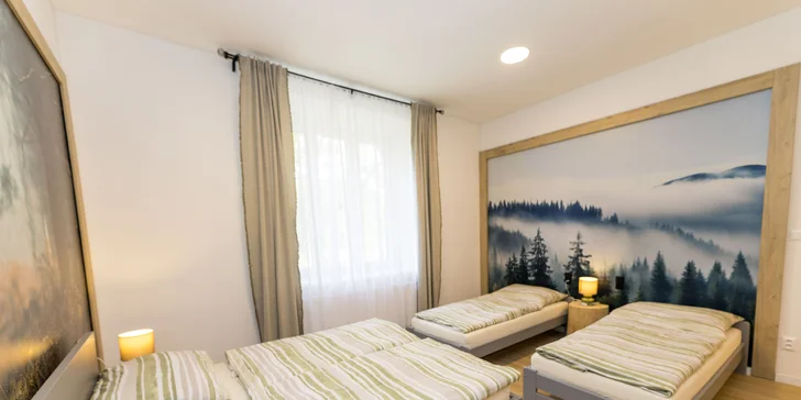 Moderní apartmány v Karlově pod Pradědem, vč. snídaně či polopenze i vlastní kuchyňky