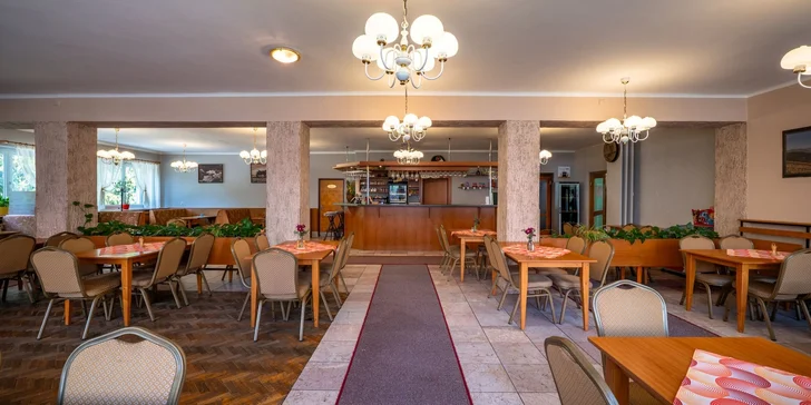 Liptovská pohoda s polopenzí a turistikou za rohem pro dva i rodinu