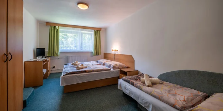 Liptovská pohoda s polopenzí a turistikou za rohem pro dva i rodinu