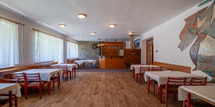 Liptovská pohoda s polopenzí a turistikou za rohem pro dva i rodinu