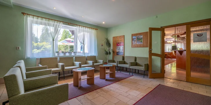 Jednoduchý horský hotel na Liptově až pro 4 osoby s polopenzí