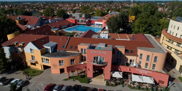 Pobyt v Maďarsku: polopenze i neomezený vstup do wellness a termálních lázní