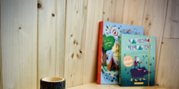 Vybavený treehouse na úpatí Krušných hor: terasa, houpací křesla i gril