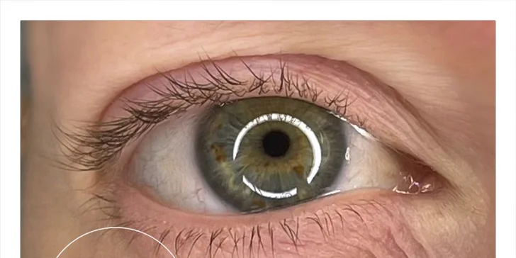 Laminace obočí či lash lifting včetně barvení a hloubkové výživy