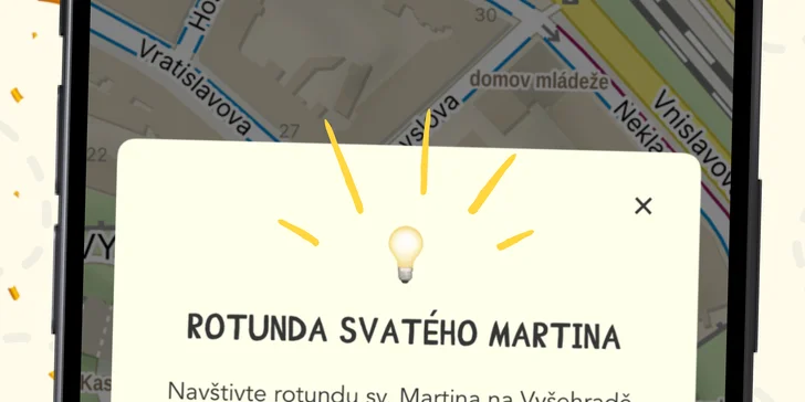 Až 5 herních šifrovacích výletů se zábavnou aplikací Weelet po celé republice