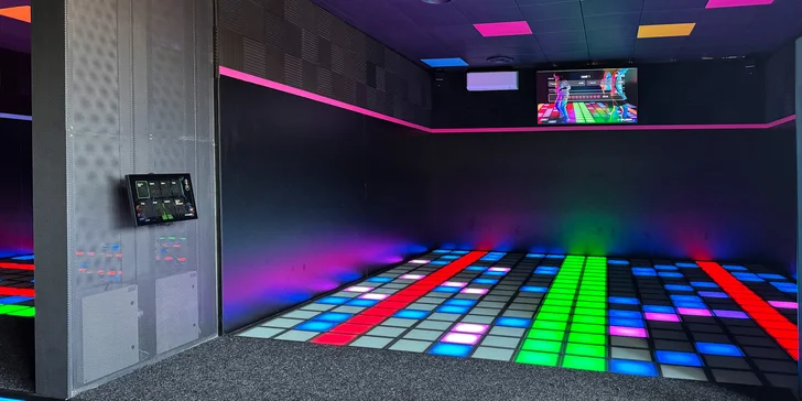 40 min. interaktivní hry Pixel Game i s nápoji pro dospělé, děti i studenty