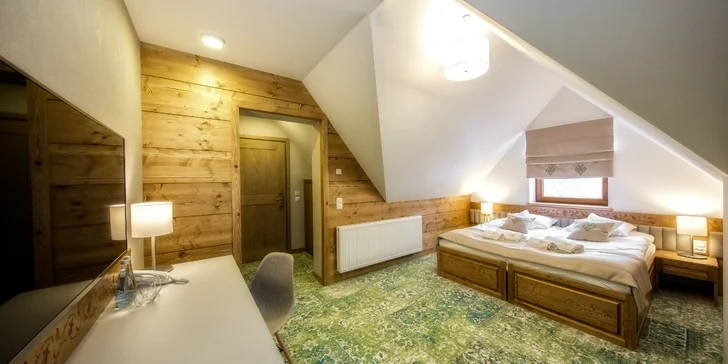 Skvělý odpočinek v Zakopaném: 4* hotel s wellness a snídaní nebo polopenzí