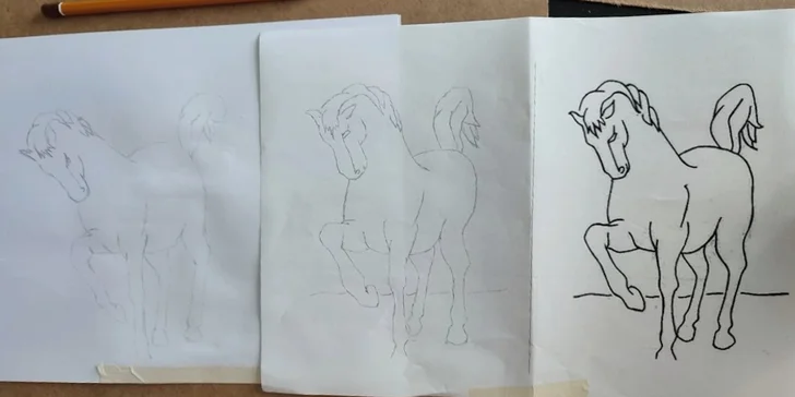 Online kurz kreslení pravou hemisférou od zkušené lektorky