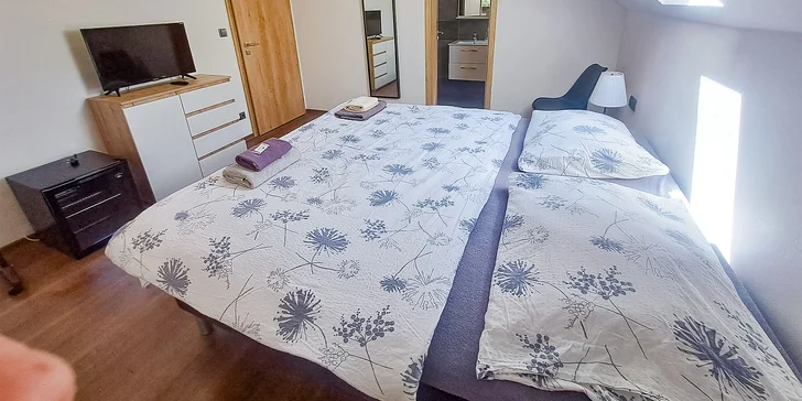 Pohádkové Slavonice: hotel se snídaní i voucher do restaurace Bison Ranch