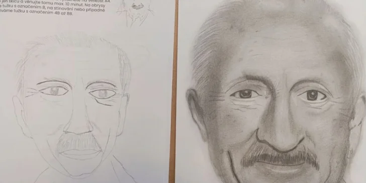 Online kurz kreslení pravou hemisférou od zkušené lektorky