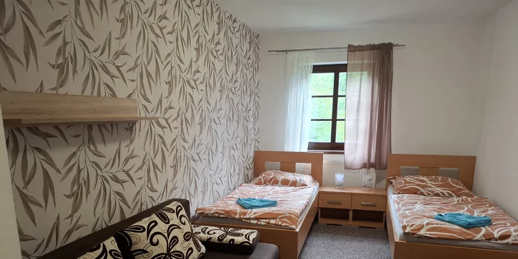 Příjemný penzion v Malé Morávce se snídaní i privátním wellness