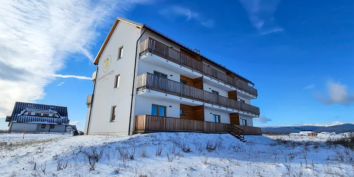 Jesenické podhůří pro 2–6 osob: komfortní apartmány s kuchyňkou