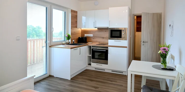 Jesenické podhůří pro 2–6 osob: komfortní apartmány s kuchyňkou