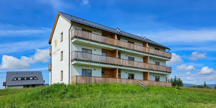Jesenické podhůří pro 2–6 osob: komfortní apartmány s kuchyňkou