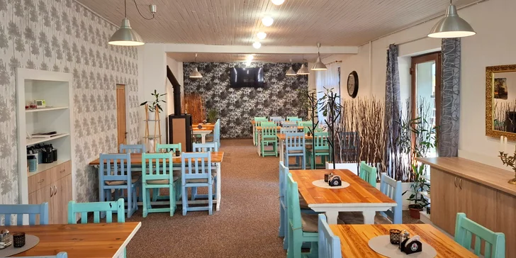Příjemný penzion v Malé Morávce se snídaní i privátním wellness