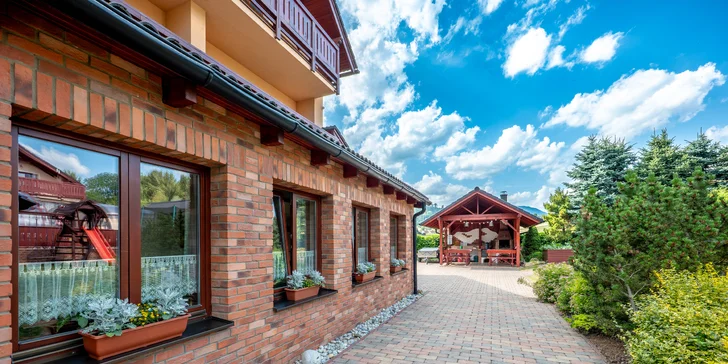 Báječná dovolená u Bešeňové: polopenze, wellness, Liptov Card i sleva do aquaparku Bešeňová