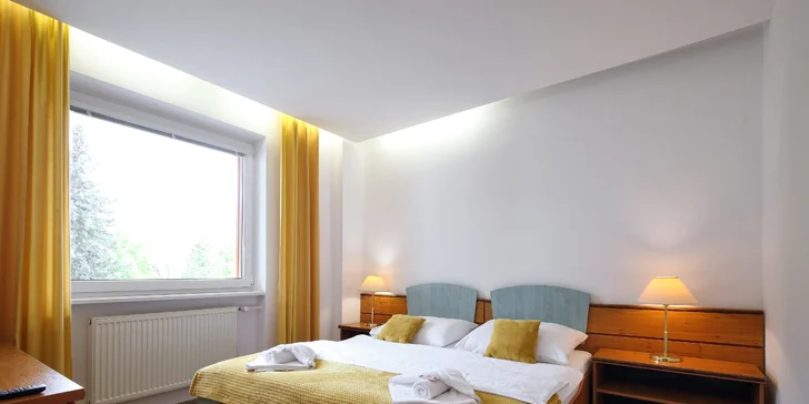 Pobyt ve Špindlerově Mlýně: hotel s polopenzí i vstup do wellness