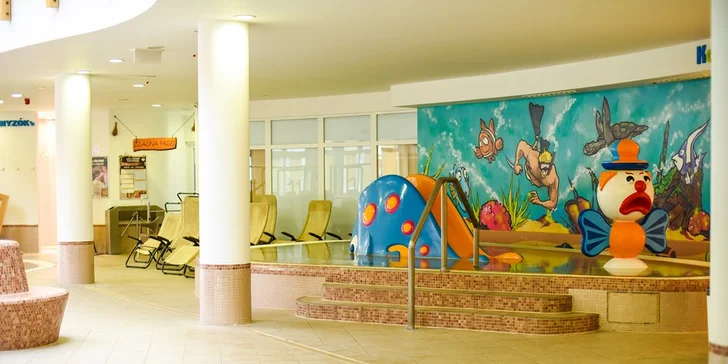 Maďarské termály u Debrecínu: vstupy do lázní, wellness, polopenze, možnost vířivky na pokoji