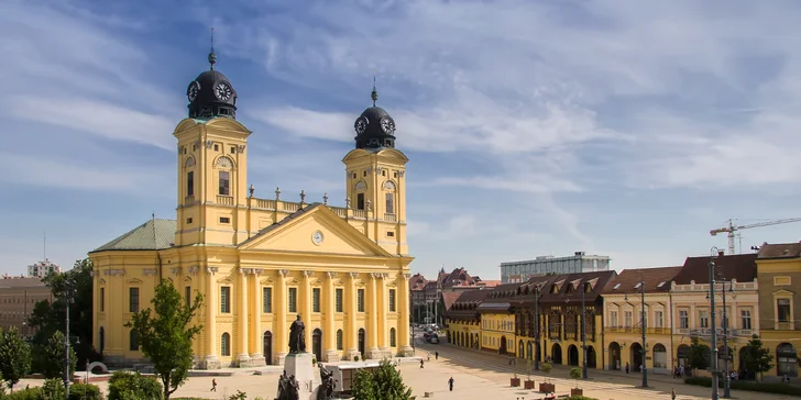 Maďarské termály u Debrecínu: vstupy do lázní, wellness, polopenze, možnost vířivky na pokoji