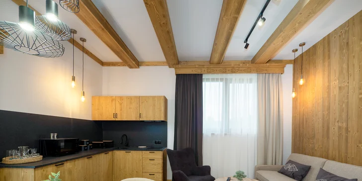 Komfortní apartmány s privátní kuchyňkou a wellness v Białce Tatrzańské