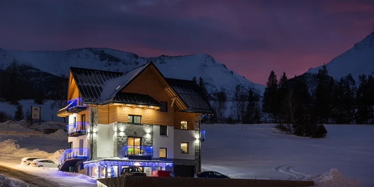 Odpočinkový pobyt pod Belianskými Tatrami: polopenze i neomezený wellness