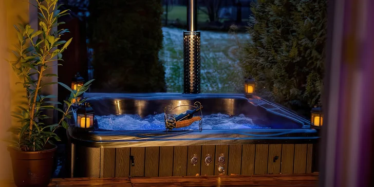 120 nebo 150 min. privátního wellness i s lahví sektu pro 2 osoby