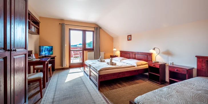 Pobyt v oblíbeném penzionu Motýľ*** u Bešeňové s polopenzí, wellness a množstvím aktivit