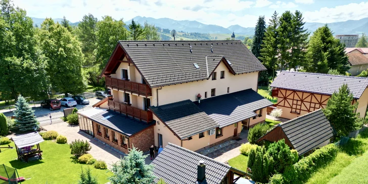 Pobyt v oblíbeném penzionu Motýľ*** u Bešeňové s polopenzí, wellness a množstvím aktivit