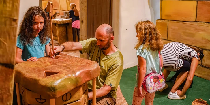 Vstupy do rodinné herny Cesta za pokladem i s kouzelným představením