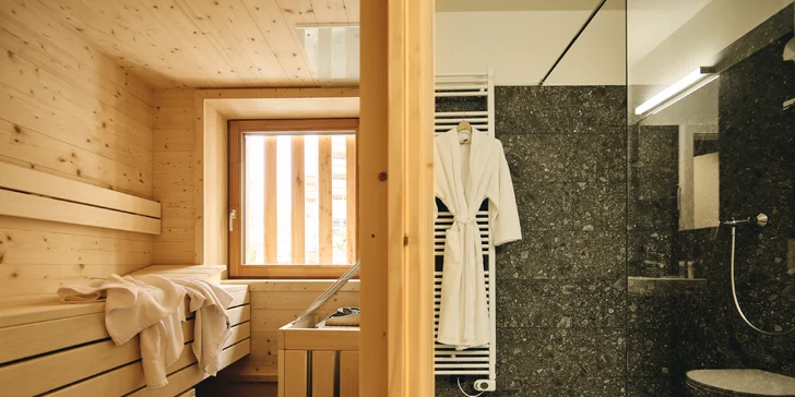 Nové krásné apartmány v rakouských Alpách se saunou až pro 4 osoby